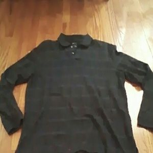 Long sleeve polo shirt